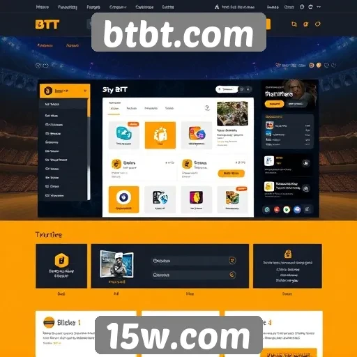 Interface e usabilidade do site btbt.com