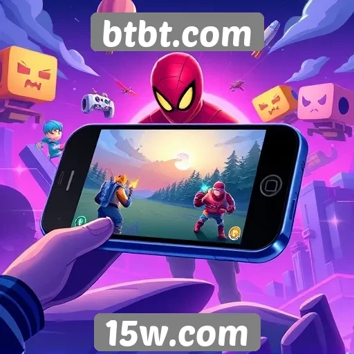 Tendências de jogos mobile no btbt.com para 2026
